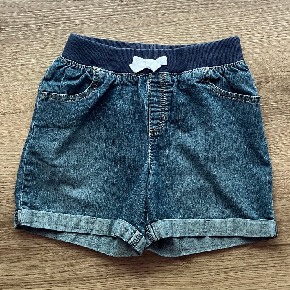 Jumping Beans Denim Elastic Waist Shorts Size 10